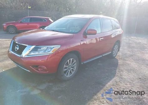 2014 Nissan Pathfinder S from USA, damaged, VIN 5N1AR2MM0EC731662